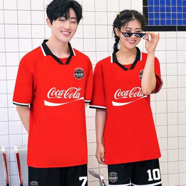레드 코카콜라 굿즈 축구반티 BT275