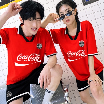 레드 코카콜라 굿즈 축구반티 BT275