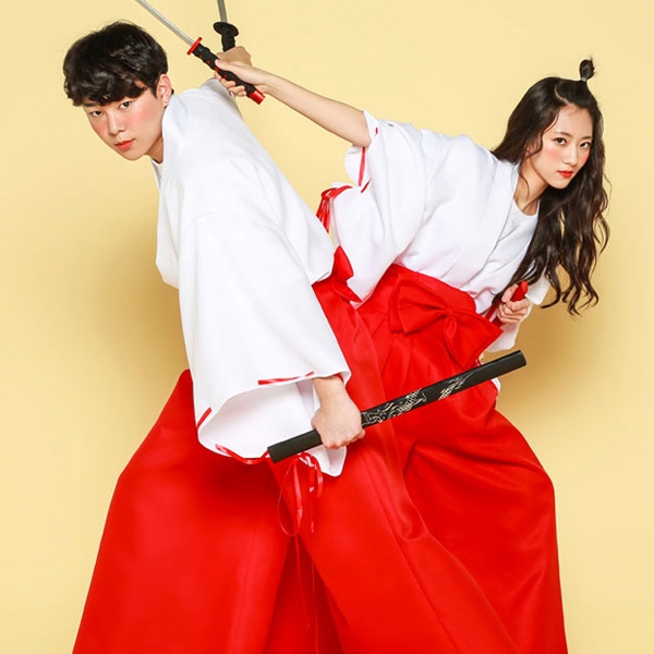 이누야사 무녀복 반티