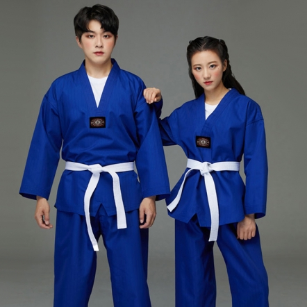 태권도 도복 반티 (파랑)