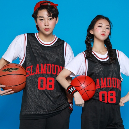 (블랙) SLAMDUNK 슬램덩크 농구반티