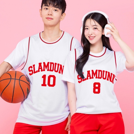 (화이트) 슬램덩크 SLAMDUNK 농구반티
