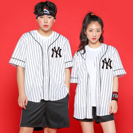 (흰색) 야구 오버핏 뉴욕