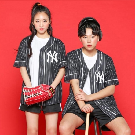 (검정) 야구 오버핏 뉴욕