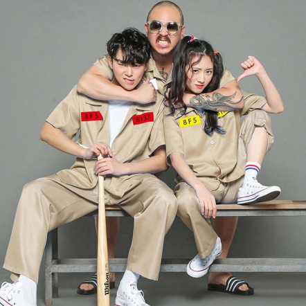 죄수복 반티 (아이보리)