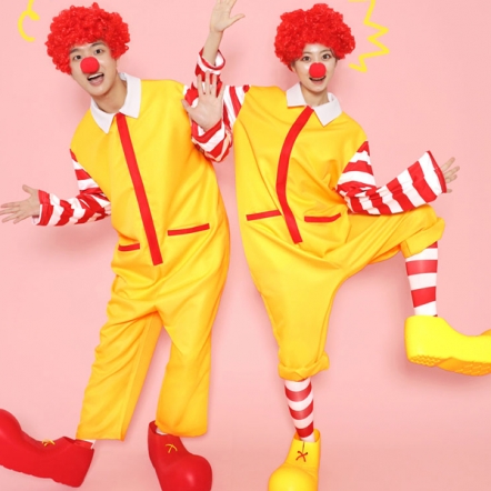 삐에로 반티 (가발/딸기코 포함)