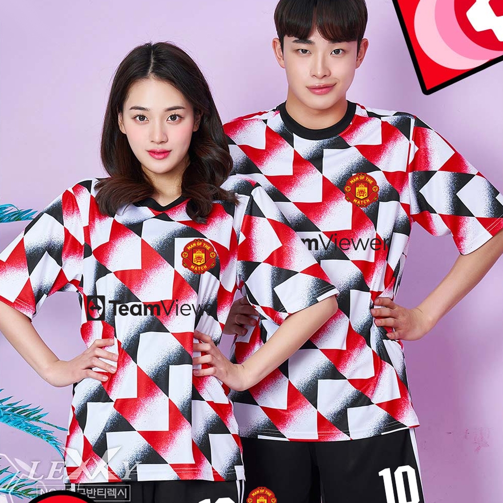 (반팔전용)맨유 축구반티 323C