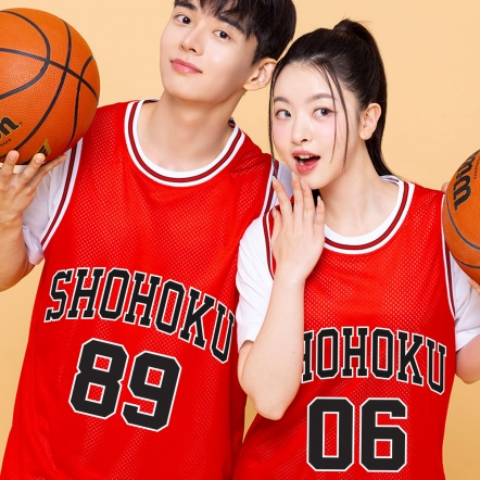 쇼호쿠 SHOHOKU 농구반티 빨강