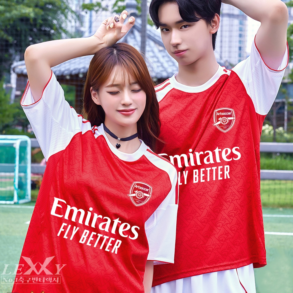 체육대회 축구반티 아스날 유니폼 354A