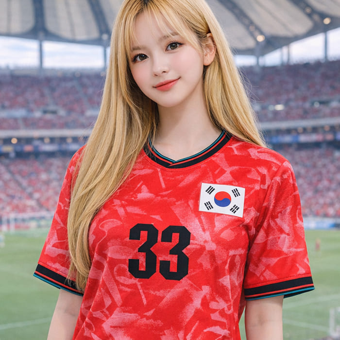 대한민국 홈 축구반티 체육대회 유니폼