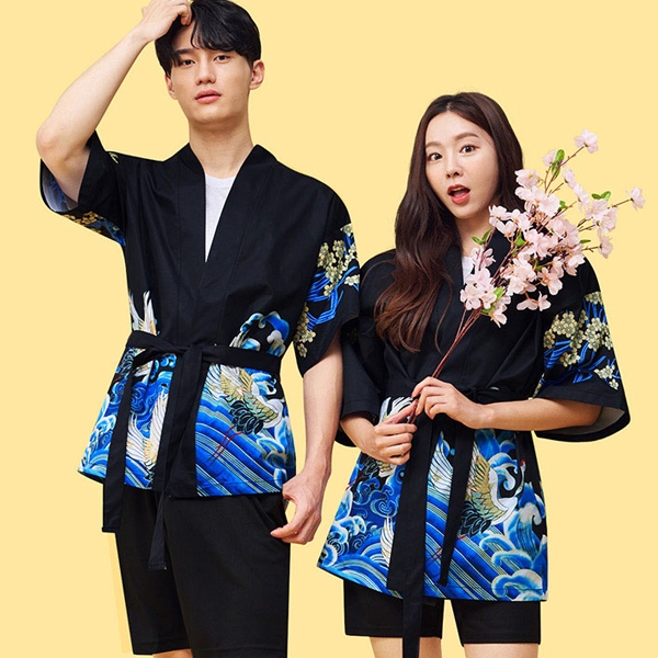 달밤의 파도 유카타 반티