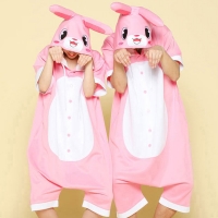 토끼 동물 잠옷반티 (반팔/칠부)