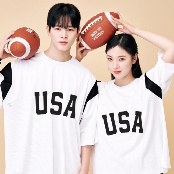 USA 화이트 럭비반티