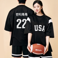 USA 블랙 럭비반티