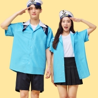 스카이블루 마린 남방반티