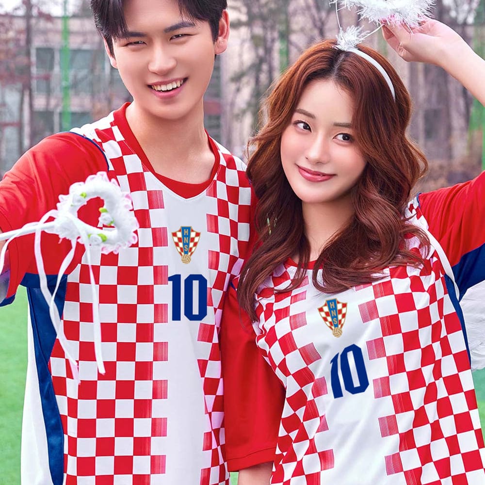 (반팔전용) 크로아티아 축구반티 570A