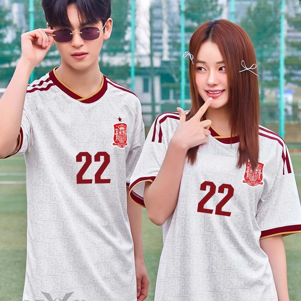 스페인 어웨이 축구반티 유니폼 565B