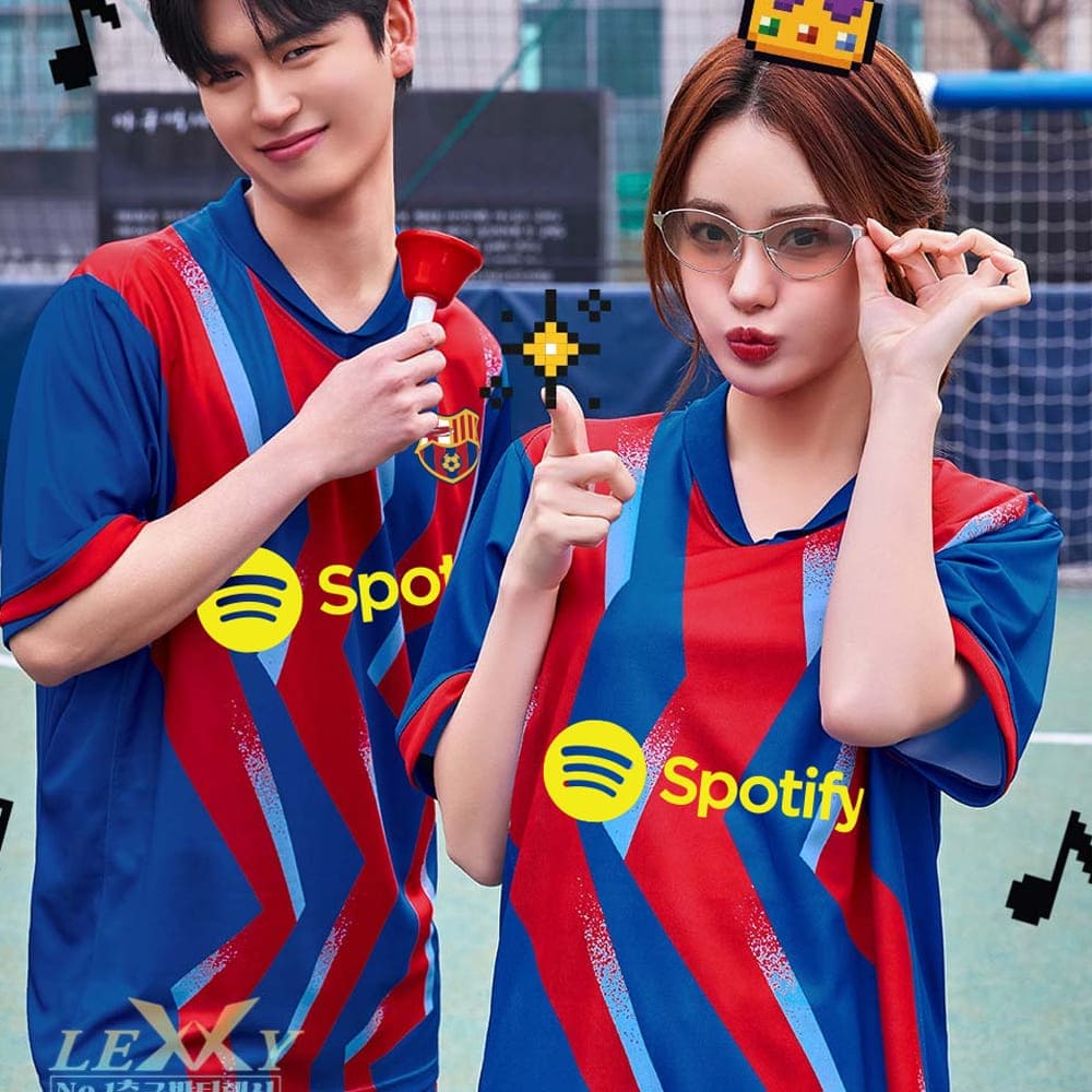 (반팔전용) 바르셀로나 축구반티 유니폼  755C